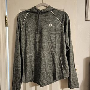 Under Armour Gray Hoodie Sweatshirt